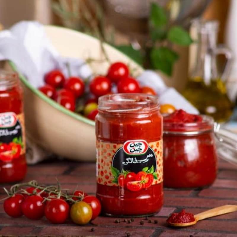 رب گوجه فرنگی چین چین 700 گرمی با وزن کاربردی